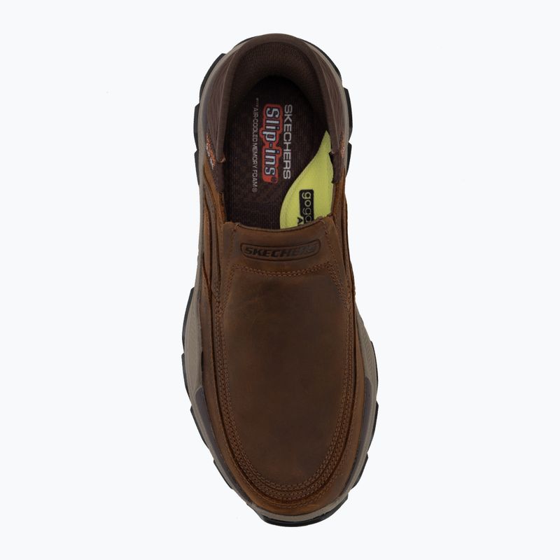 Men's shoes SKECHERS Respected Elgin brown 5