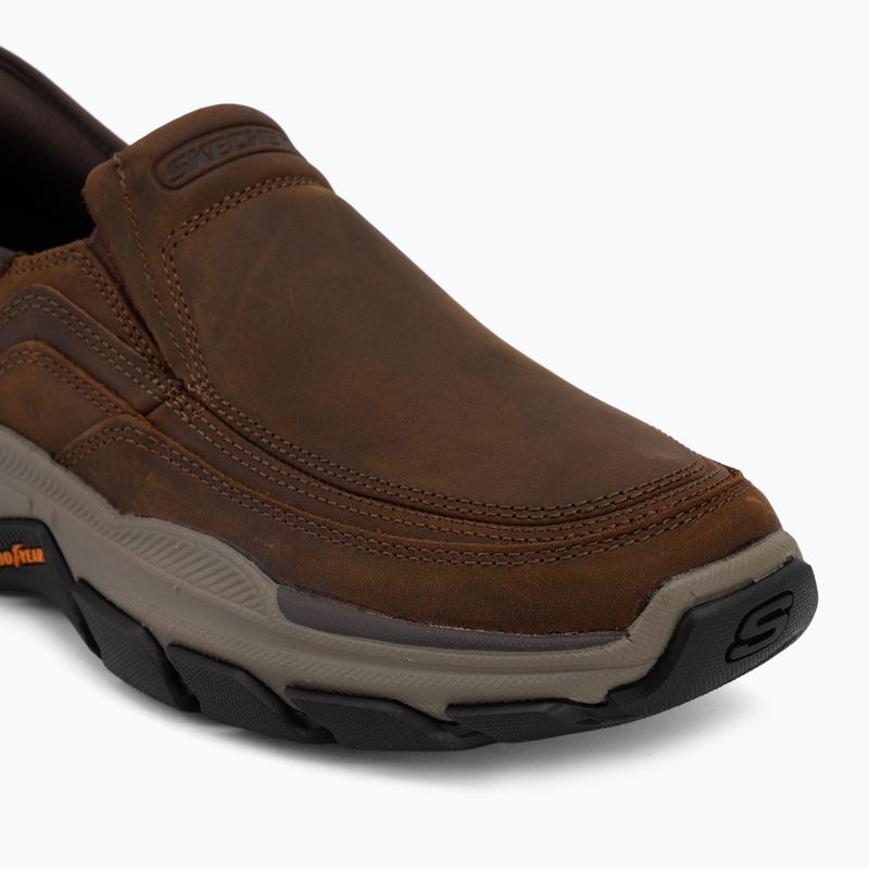 Men's shoes SKECHERS Respected Elgin brown 7