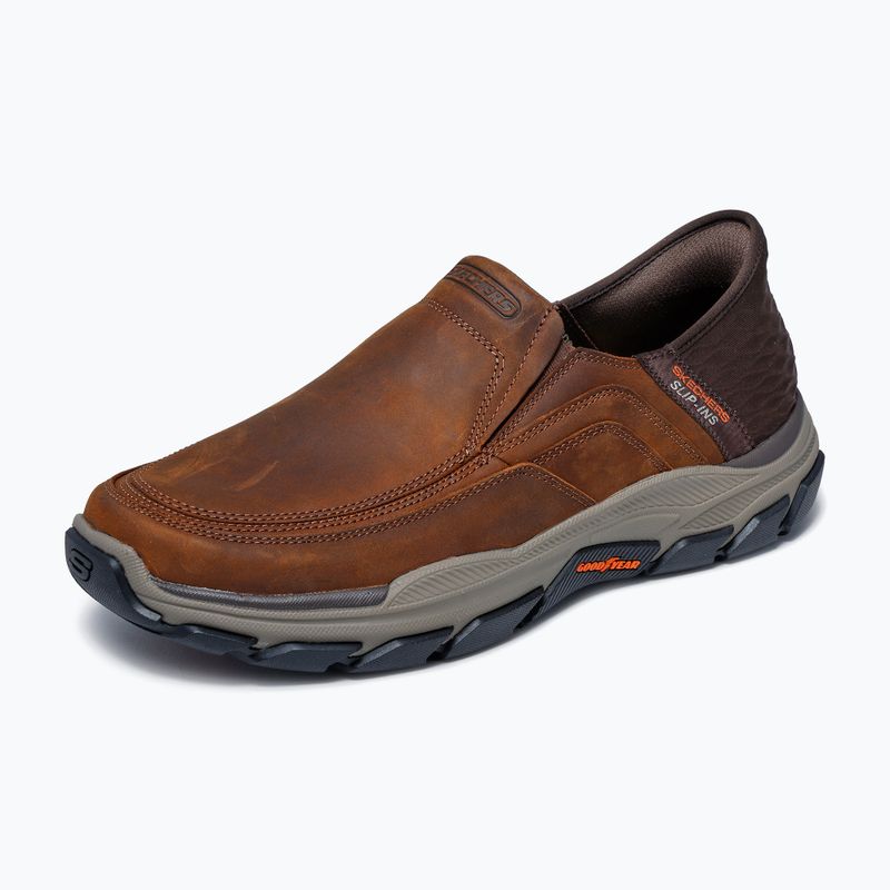 Men's shoes SKECHERS Respected Elgin brown 4