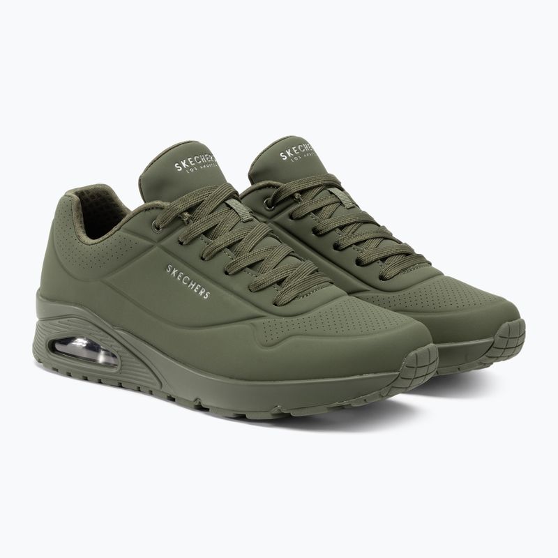 SKECHERS Uno Stand On Air olive men's shoes 5