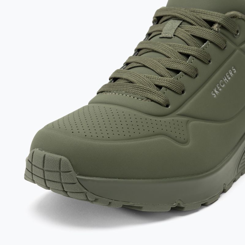 SKECHERS Uno Stand On Air olive men's shoes 9