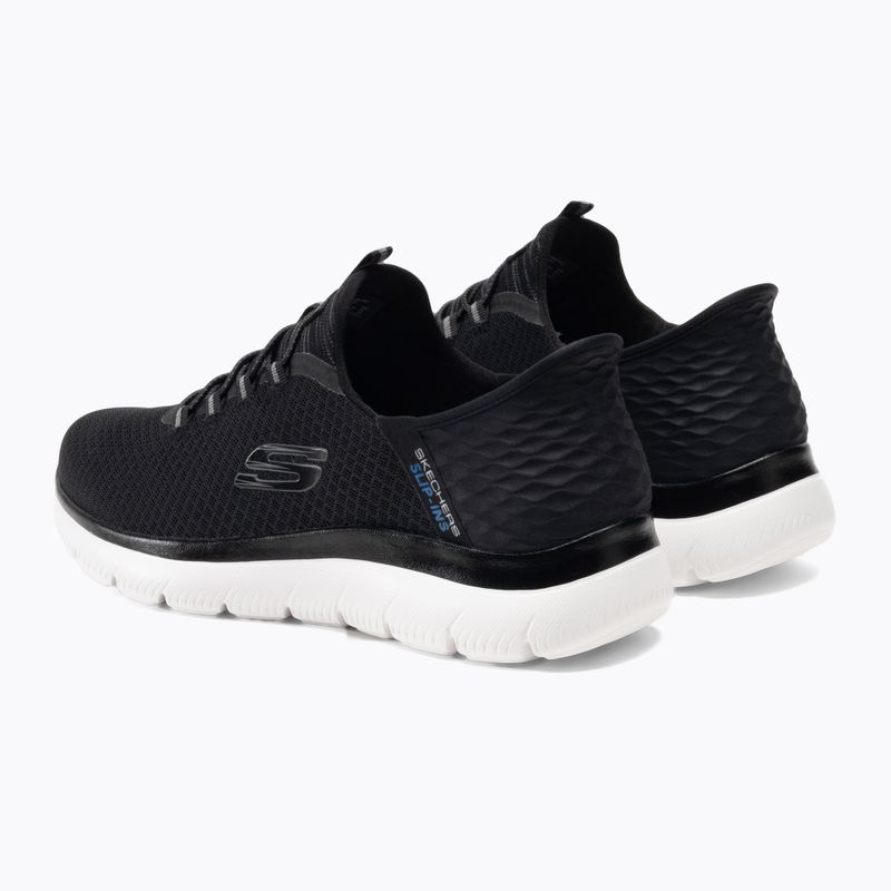 SKECHERS Slip-ins men's sneakers Summits High Range black 3
