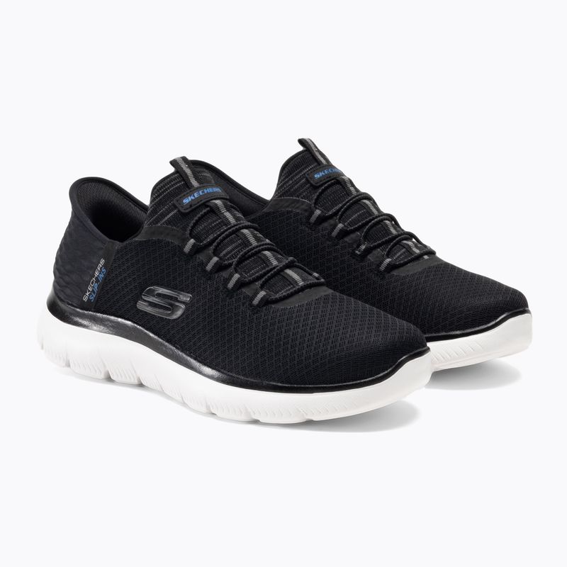 SKECHERS Slip-ins men's sneakers Summits High Range black 4