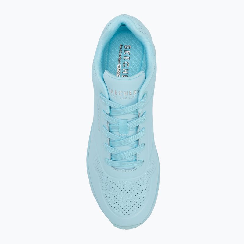 SKECHERS women's shoes Uno Stand On Air light blue 5