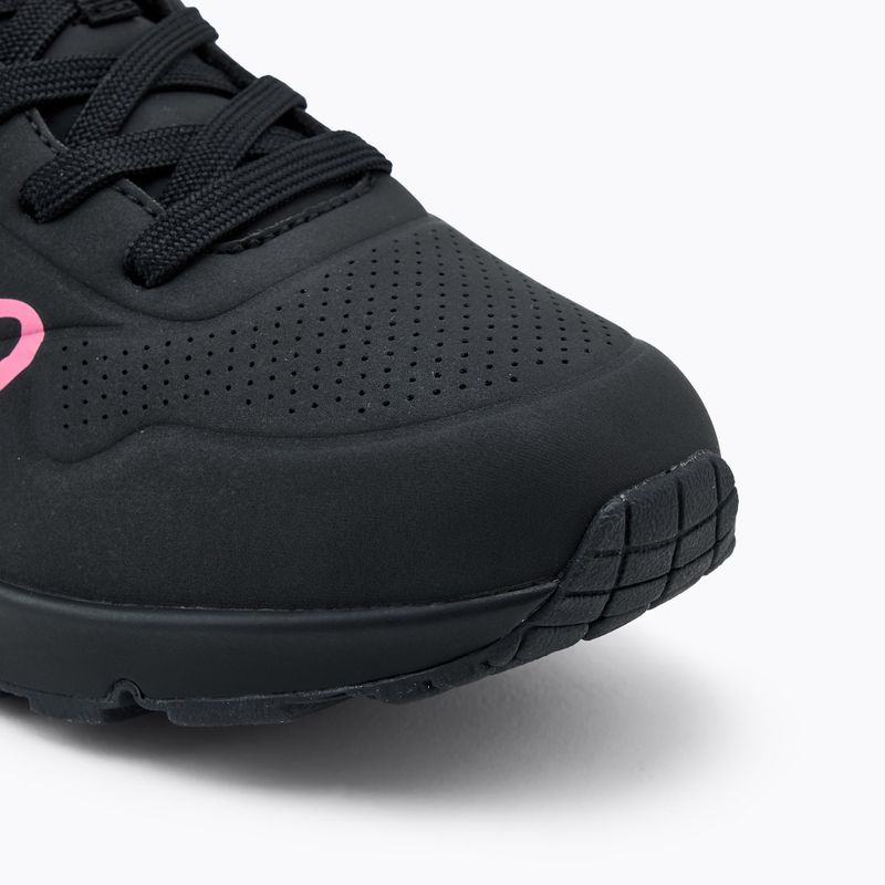 SKECHERS women's shoes Uno Dripping In Love black/pink 7