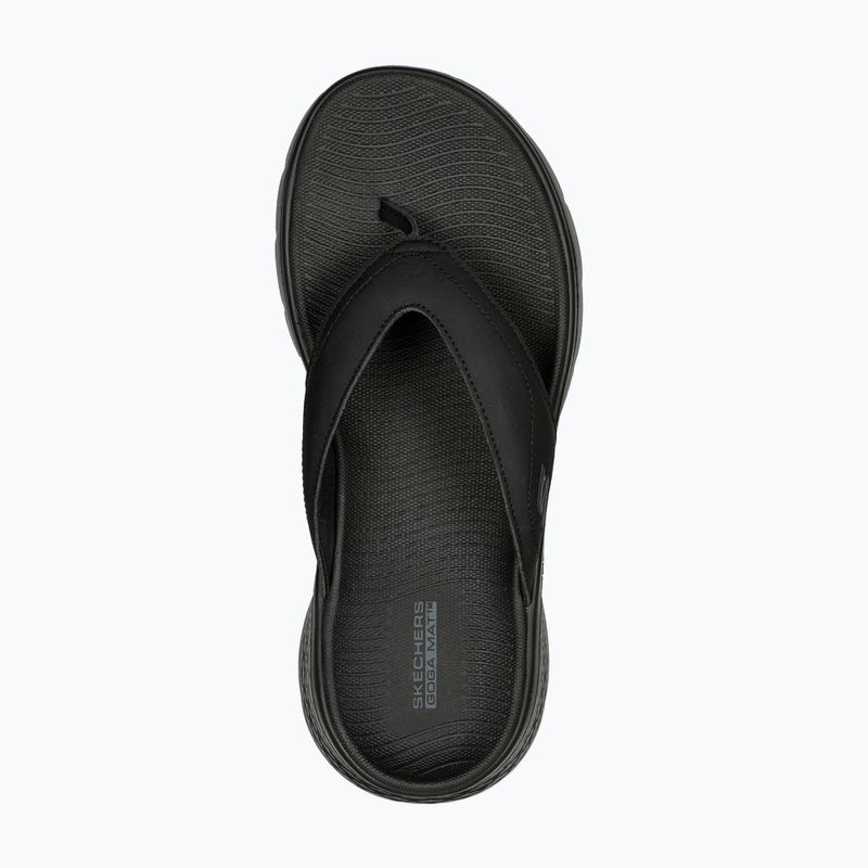 Men's flip-flops SKECHERS Go Walk Flex Sandal Vallejo black 4