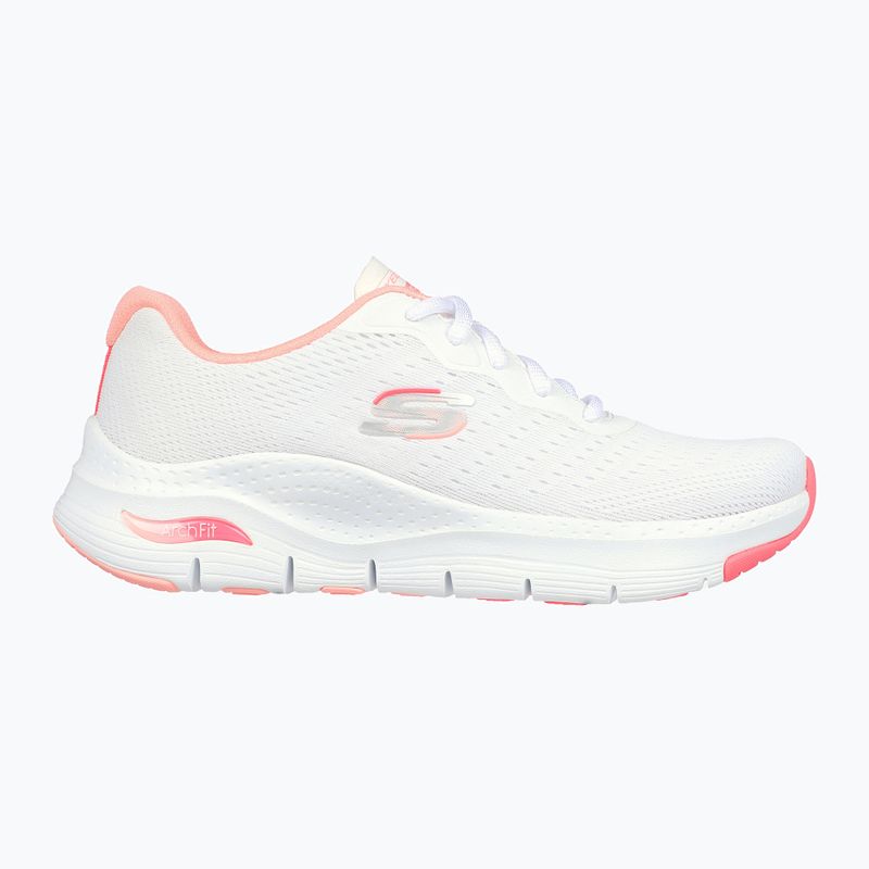 SKECHERS women's shoes Arch Fit Infinity Cool white/pink