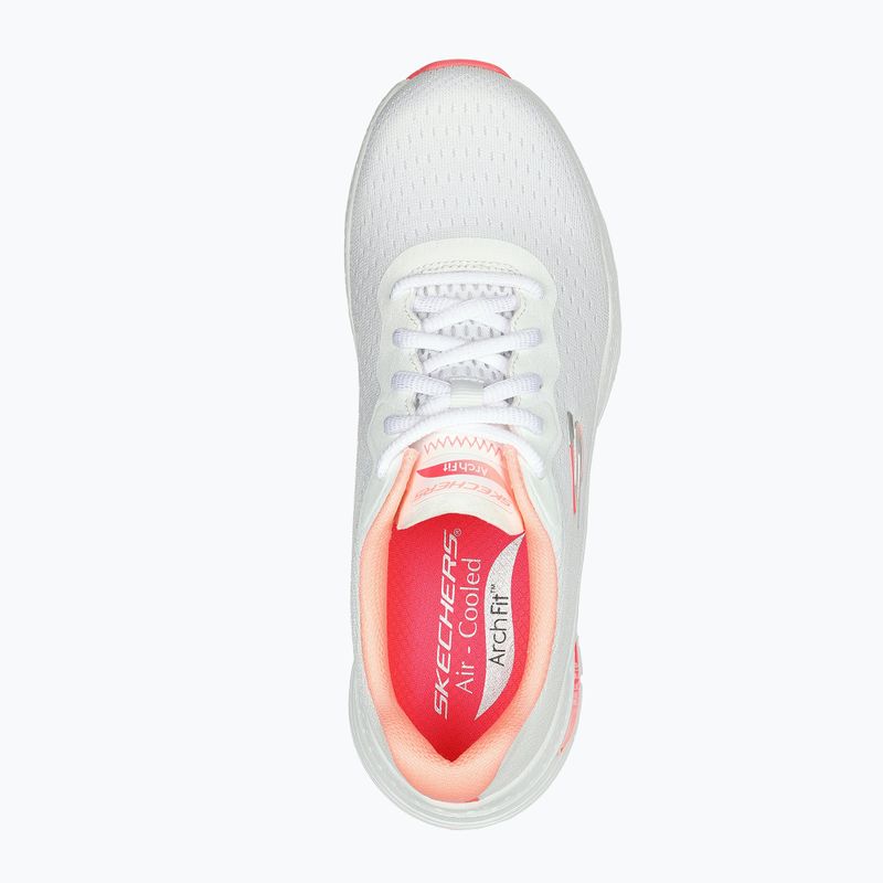 SKECHERS women's shoes Arch Fit Infinity Cool white/pink 4