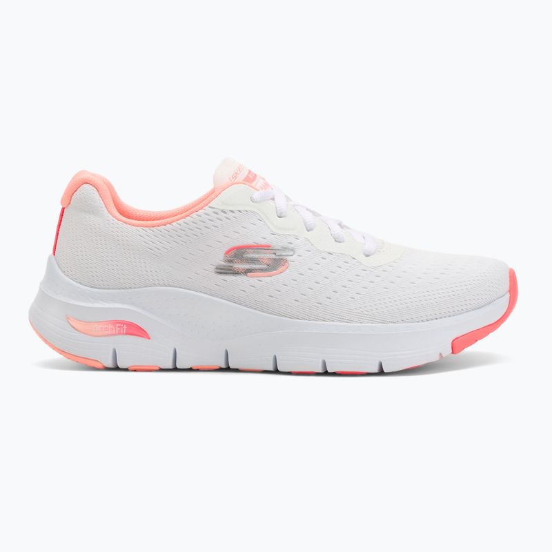 SKECHERS women's shoes Arch Fit Infinity Cool white/pink 2