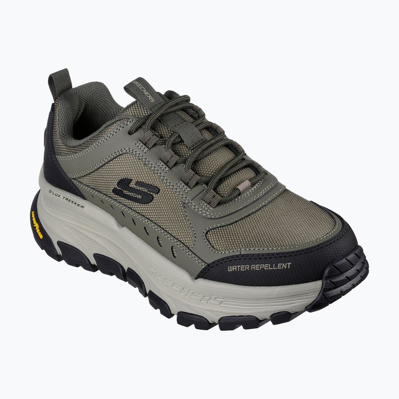 Men's shoes SKECHERS D'Lux Trekker green