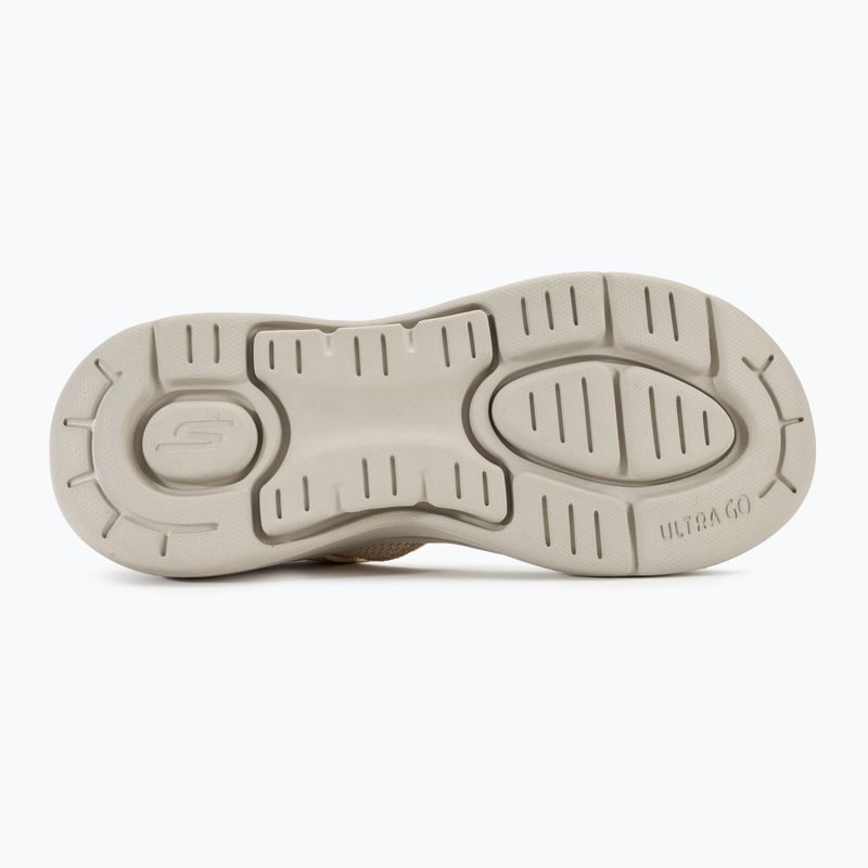 Women's SKECHERS Go Walk Arch Fit Sandal Polished beige 5