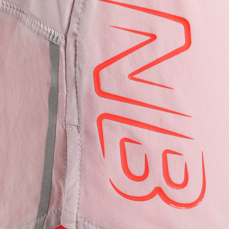 Women's New Balance Printed Impact Run 2In1 Pink Running Shorts WS21271SOI 8