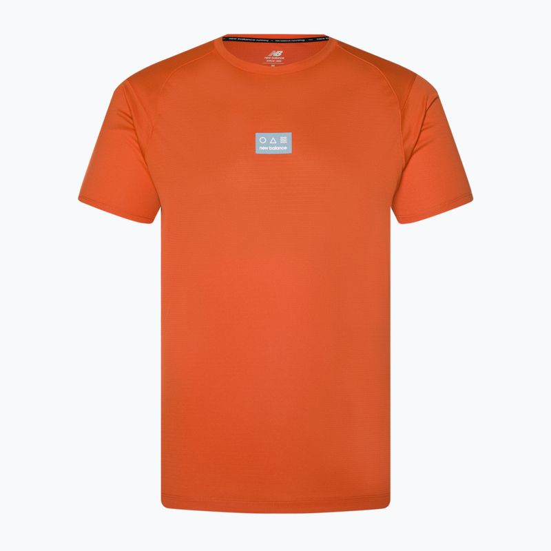 Men's New Balance Impact Run AT N-Vent cayenne running shirt 6