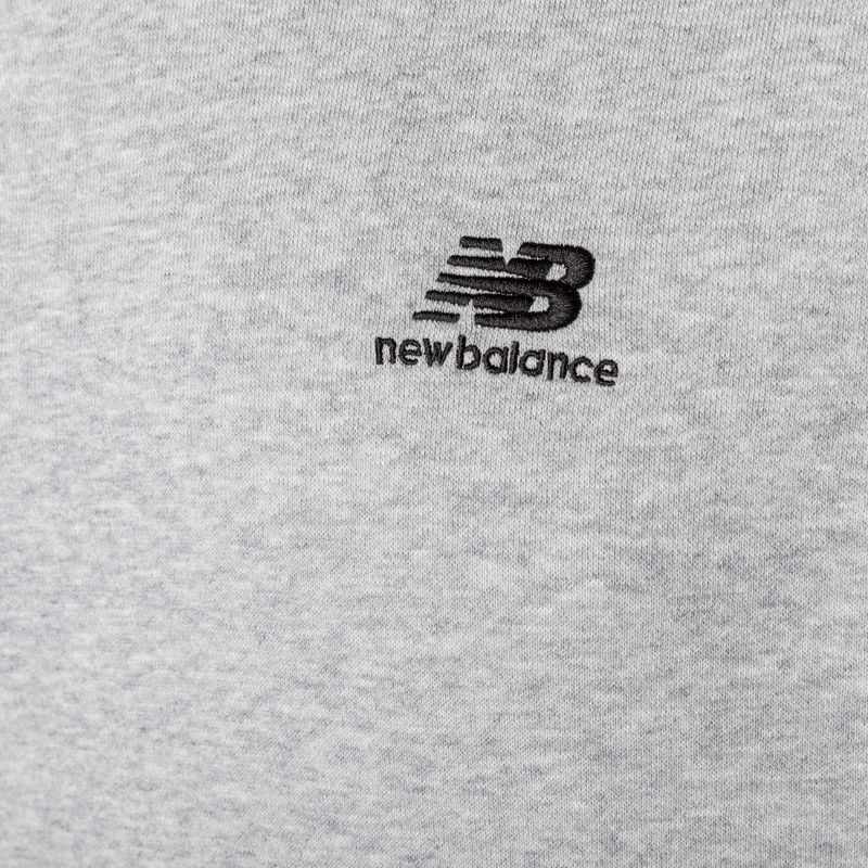 Men's New Balance Hoops Fleece Hoodie athletic grey 7