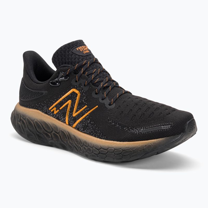 New Balance 1080V12 black / orange men's running shoes