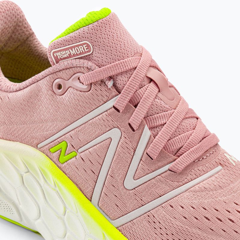 New Balance Fresh Foam More v4 pink moon women's running shoes 8