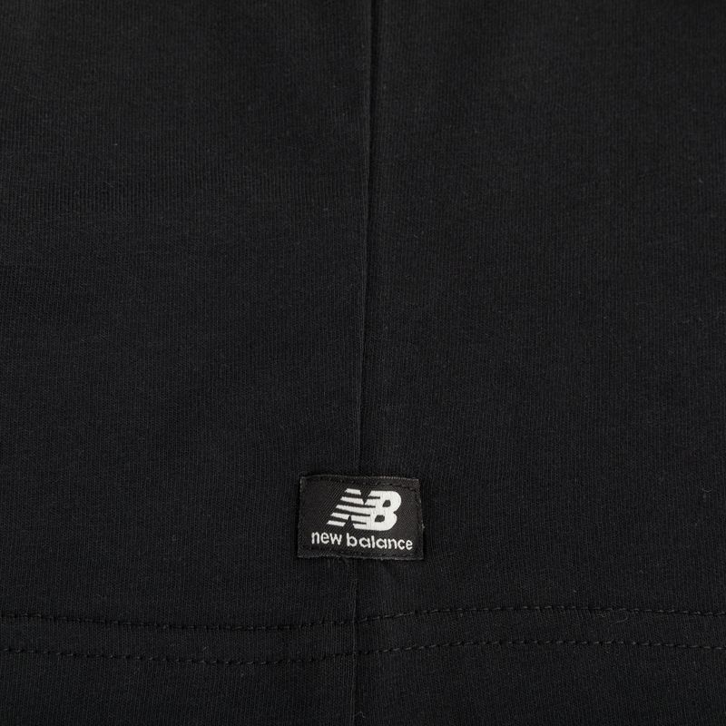 Men's New Balance Essentials Logo black t-shirt 7