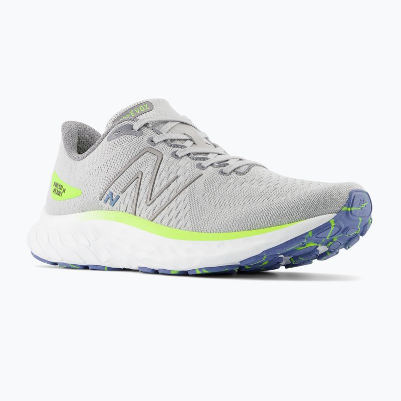 New Balance Fresh Foam X Evoz v3 grey men's running shoes 8