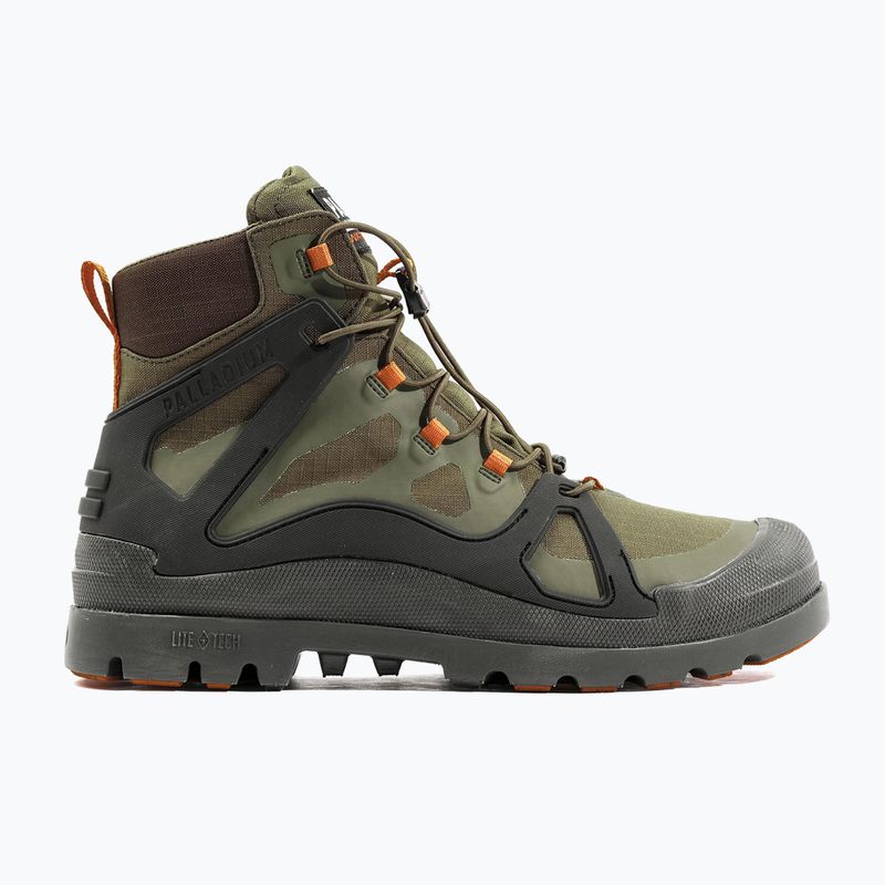 Men's Palladium Pampa Lite+ Cage WP+ olive night shoes 8