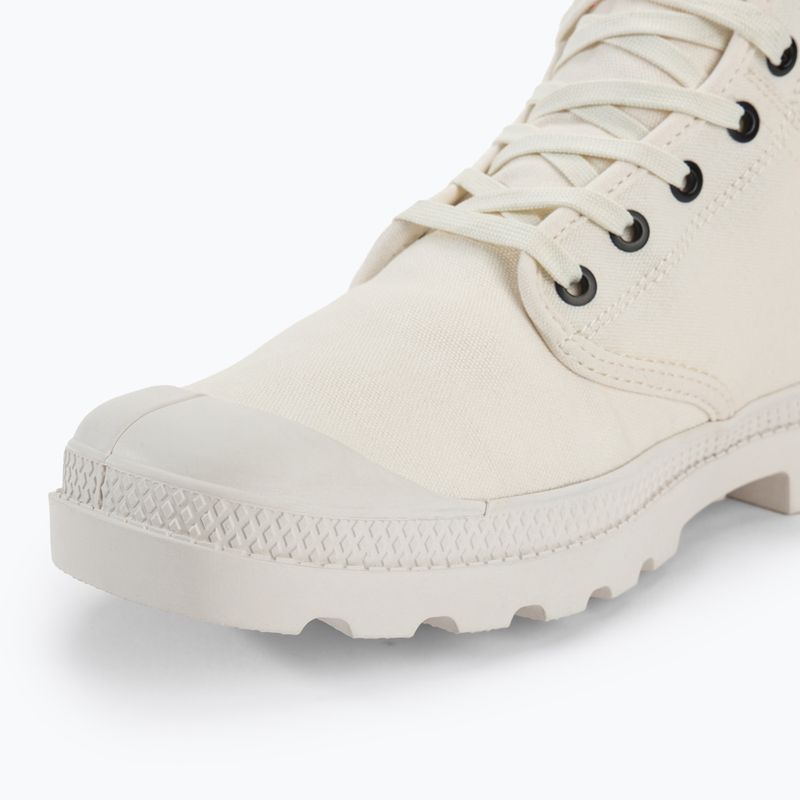 Palladium Pampa Hi Patch star white trainers 7