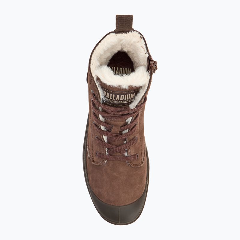 Men's Palladium Pampa HI ZIP WL boots yak brown 5
