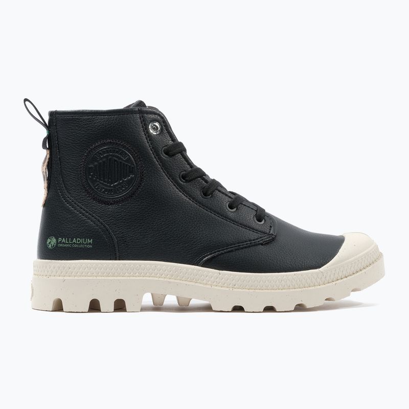 Palladium Pampa Hi Re-Vegan LTH black shoes 9