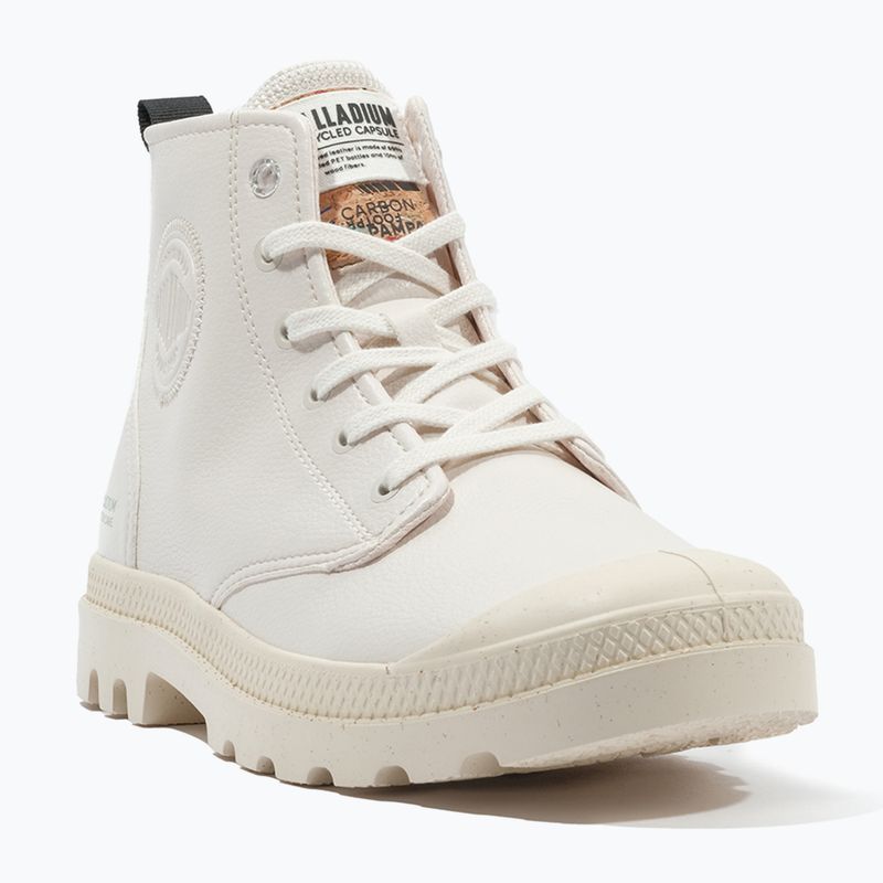 Palladium Pampa Hi Re-Vegan LTH star white shoes