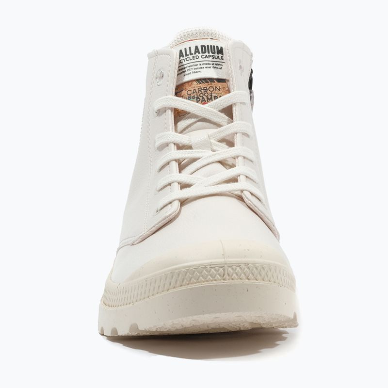 Palladium Pampa Hi Re-Vegan LTH star white shoes 5