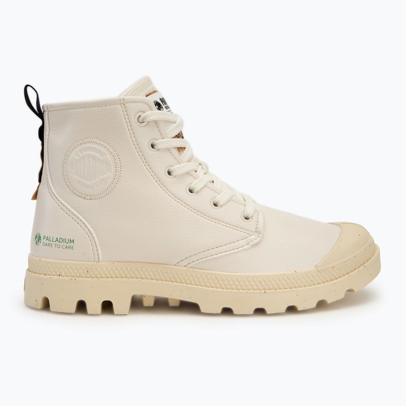 Palladium Pampa Hi Re-Vegan LTH star white shoes 2