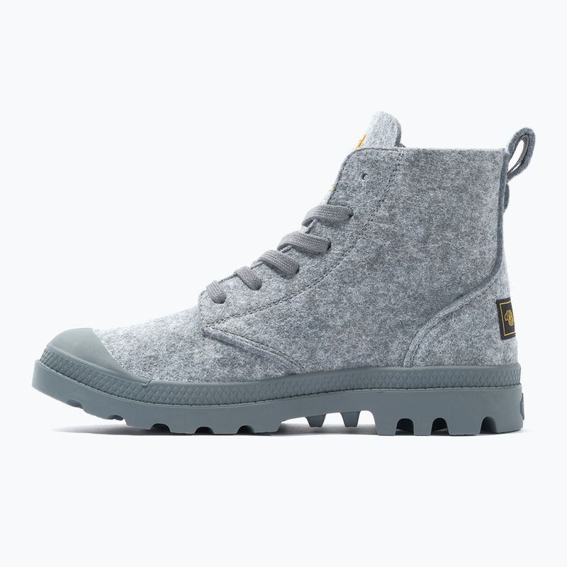 Palladium Pampa Hi Merino grey shoes 9