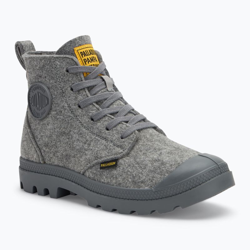 Palladium Pampa Hi Merino grey shoes