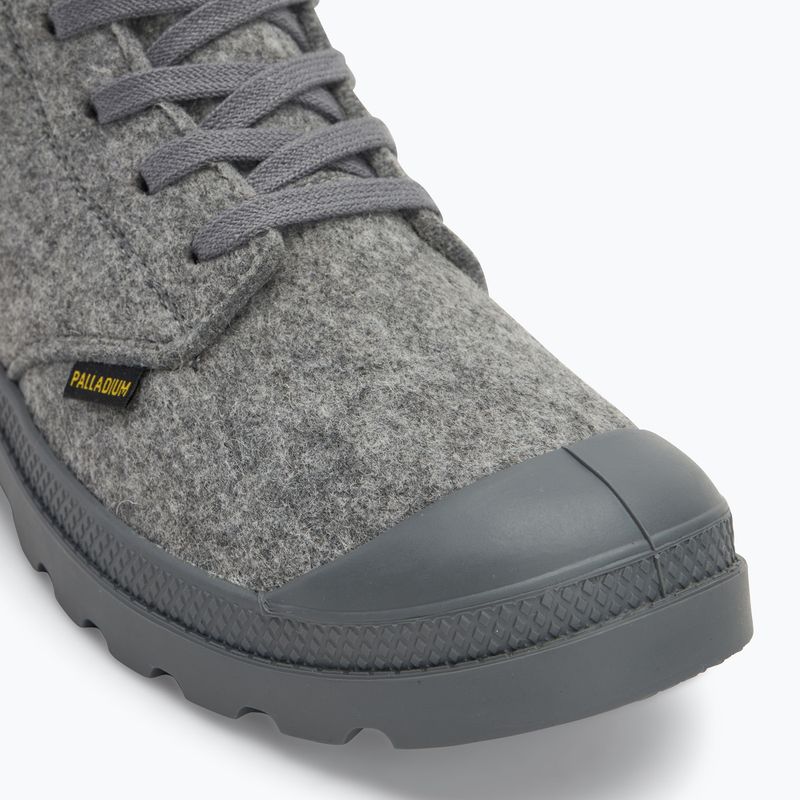 Palladium Pampa Hi Merino grey shoes 7