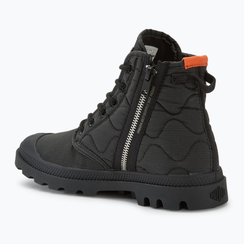 Palladium Pampa Re-Quilted black boots 3