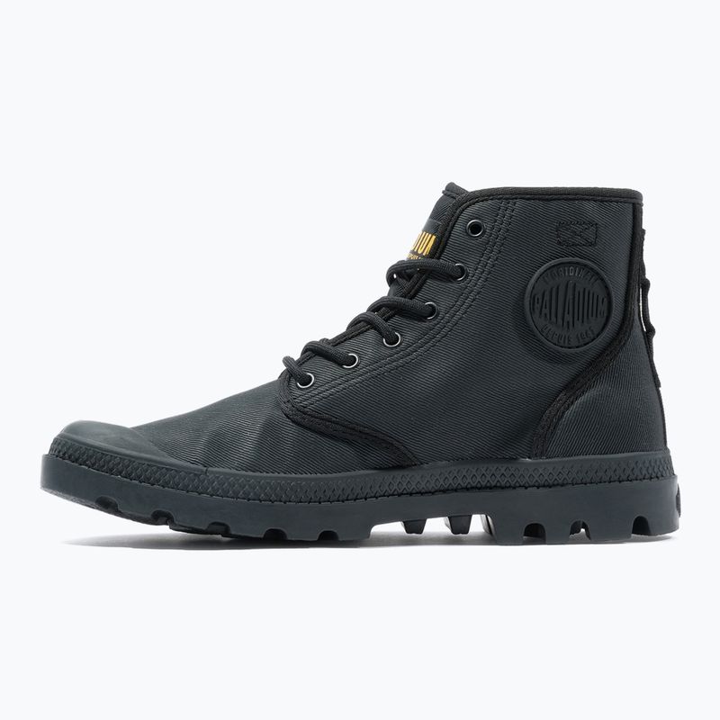 Palladium Pampa Hi Coated black boots 9