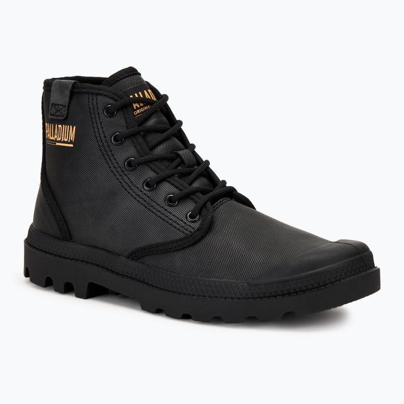 Palladium Pampa Hi Coated black boots