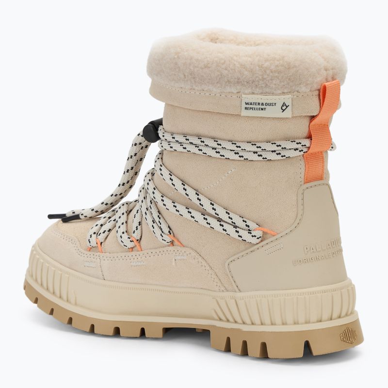 Palladium women's snow boots Pallashock Hiver almond milk 3