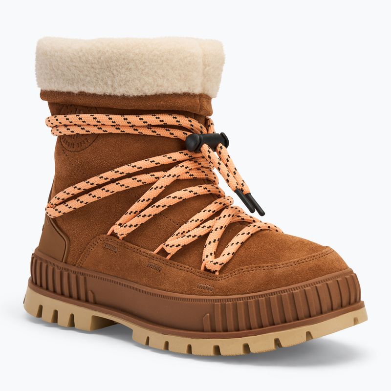 Women's Palladium Pallashock Hiver dear brown snow boots