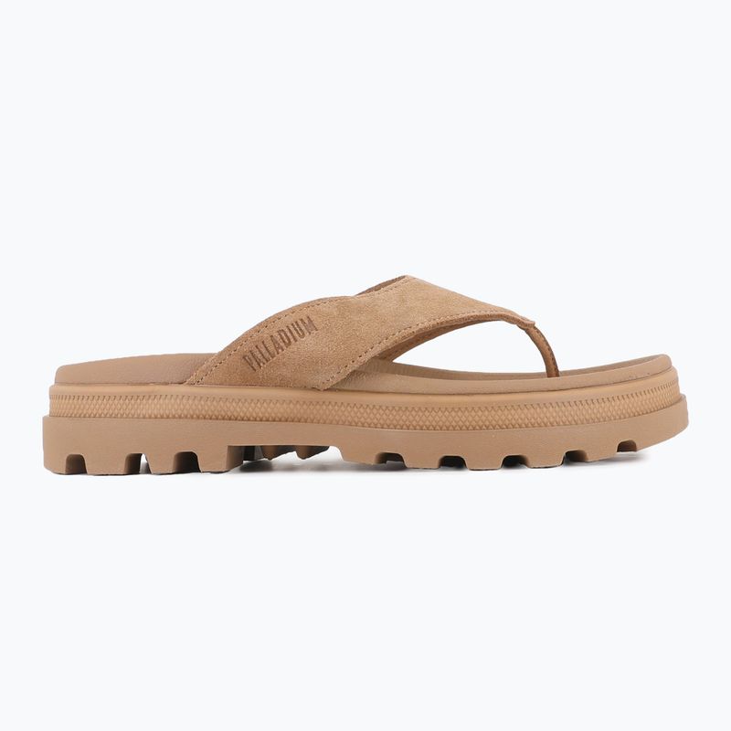 Palladium Dunelite Azur Sde dear brown flip flops