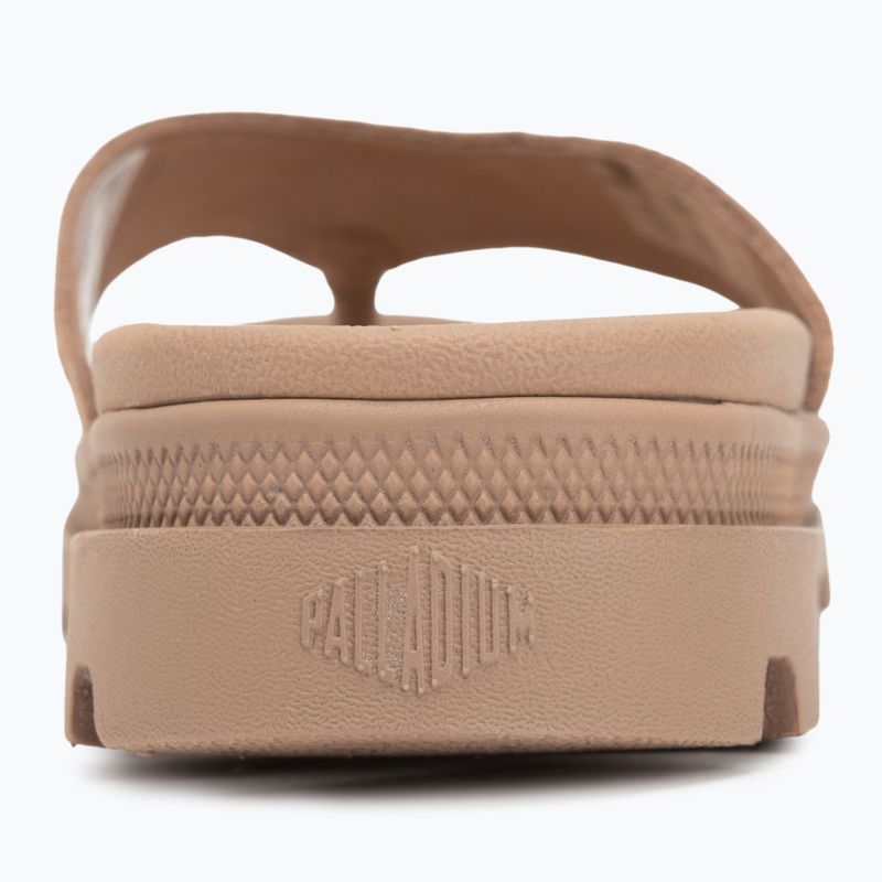Palladium Dunelite Azur Sde dear brown flip flops 6