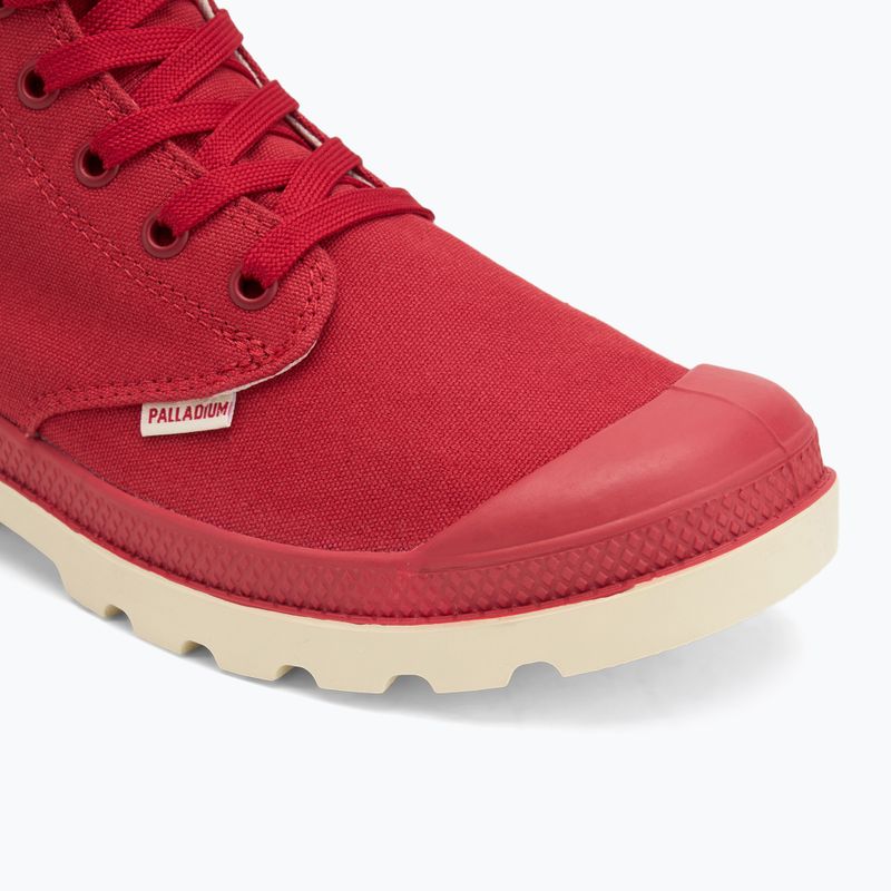 Palladium Pampa Duo Chrome chili pepper boots 7