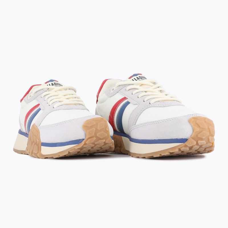 Shoes Palladium Troop Runner Flame white/ chili/ blue 10