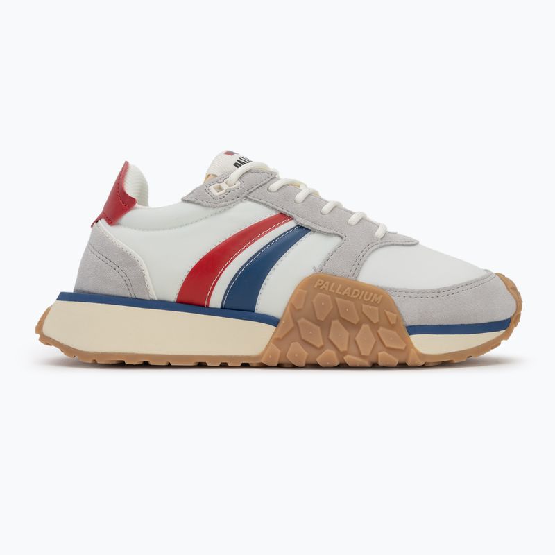 Shoes Palladium Troop Runner Flame white/ chili/ blue 2