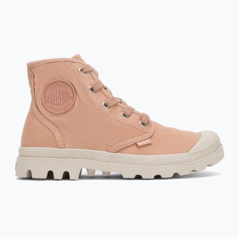 Women's Palladium Pampa HI rose stone shoes 2