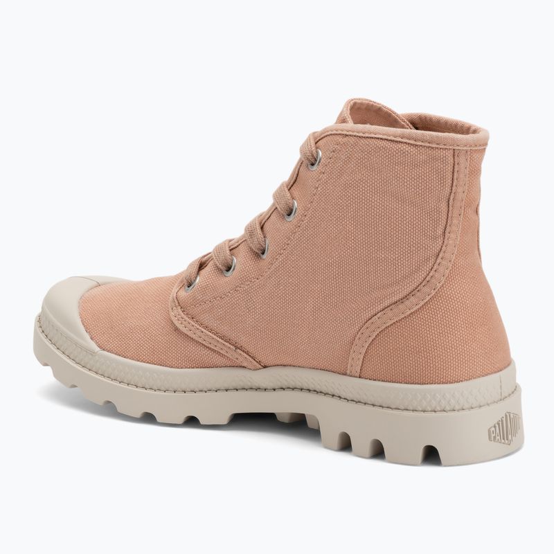 Women's Palladium Pampa HI rose stone shoes 3