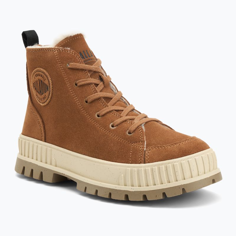 Shoes Palladium Pallashock Zip Warm mahogany