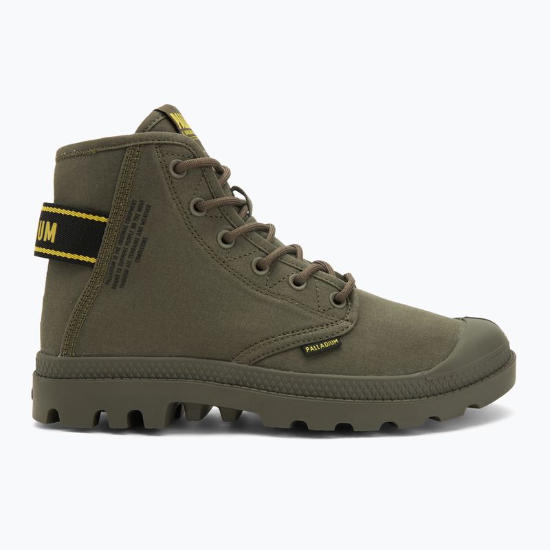 Shoes Palladium Pampa Hi Dare II olive night 2