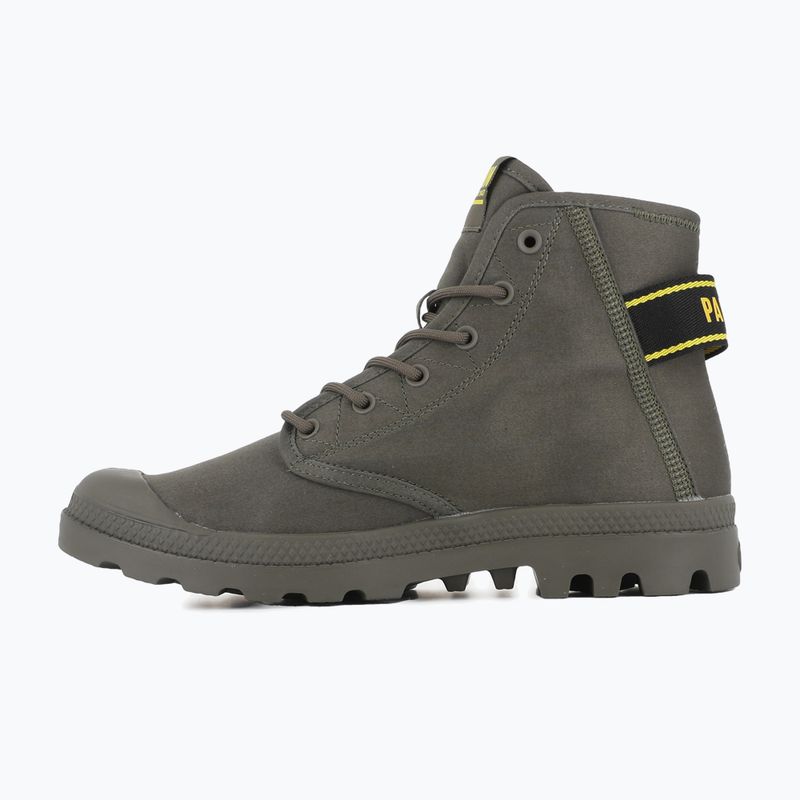 Shoes Palladium Pampa Hi Dare II olive night 10