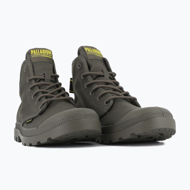 Shoes Palladium Pampa Hi Dare II olive night 11