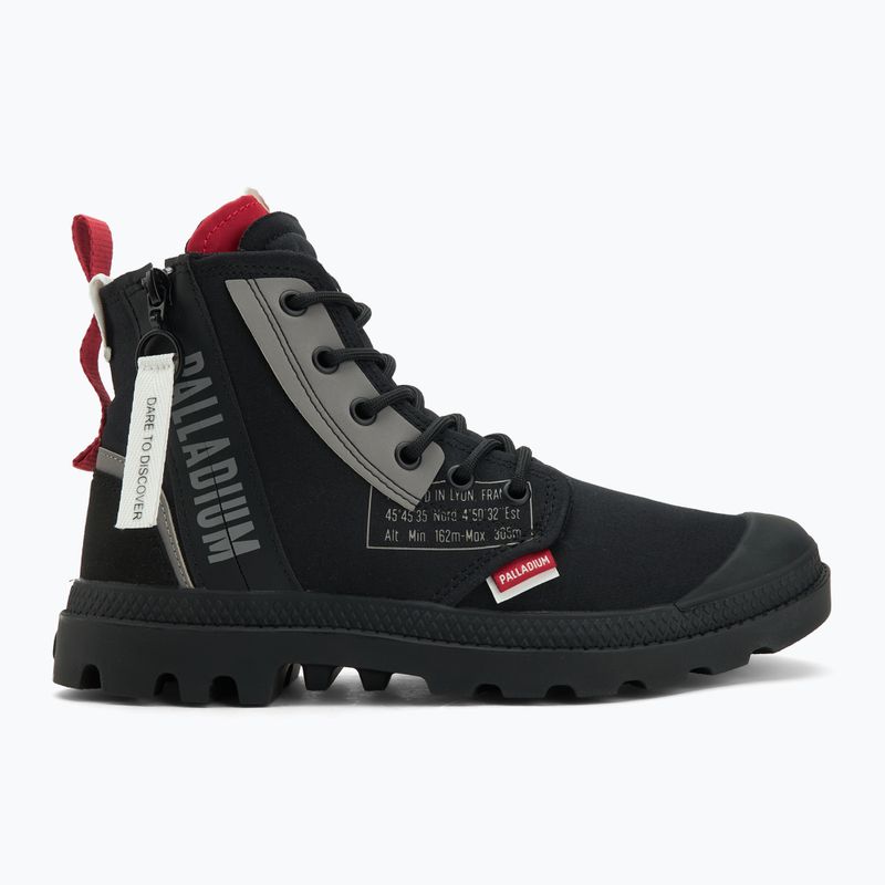 Shoes Palladium Pampa Hi Dare Zip black/black 2