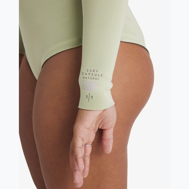 Women's swimming wetsuit Billabong 1/1 mm Salty Dayz Natural Light Pistachio 7
